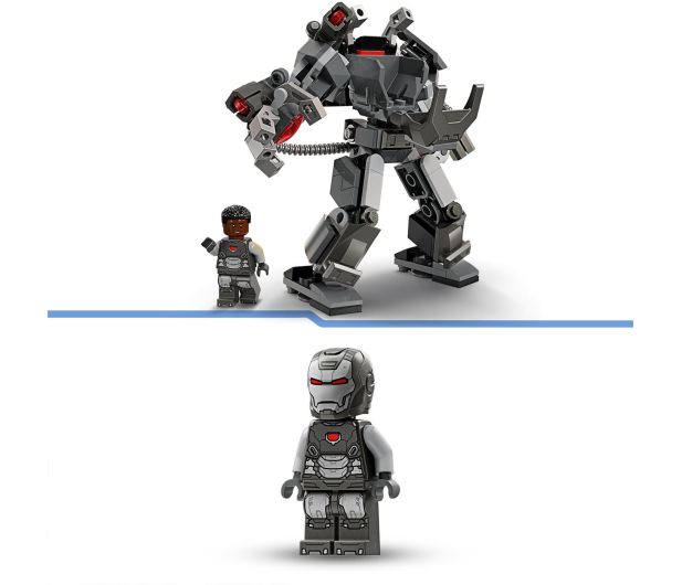 LEGO Marvel Super Heroes 76277 Mechaniczna zbroja War Machine - 1202187 - zdjęcie 5